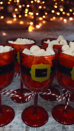Load image into Gallery viewer, Santa Glass and Wax Melts
