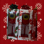 Load image into Gallery viewer, Santa Glass and Wax Melts
