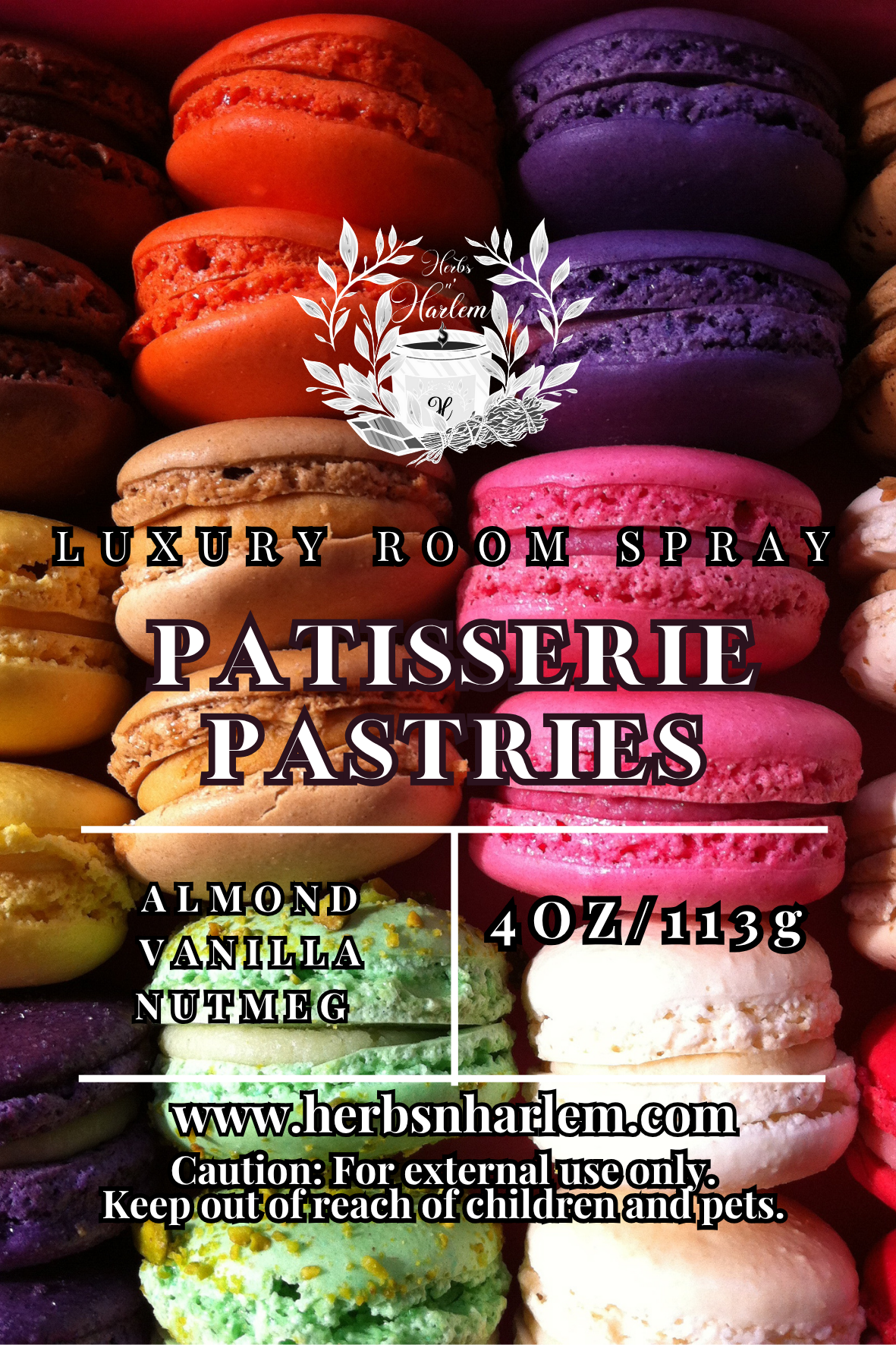 Patisserie Pastries Room Spray